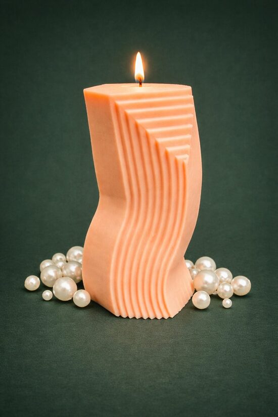 Silikona forma svecēm "Abstrakcija Y